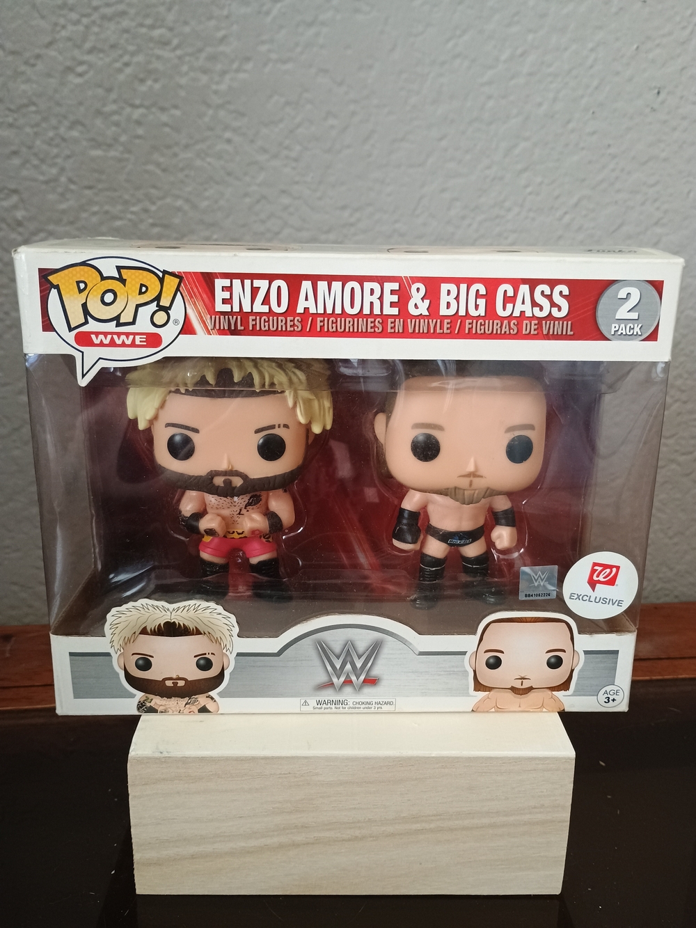Funko Enzo Amore & Big Cass 2-Pack WWE Collectible